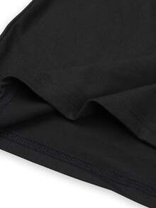 Camiseta de Hombre con Diseño de Mariposas Coloridas, Estilo Abstracto, Ropa Casual de Verano, Regalo para Él - Negro - Ver 4