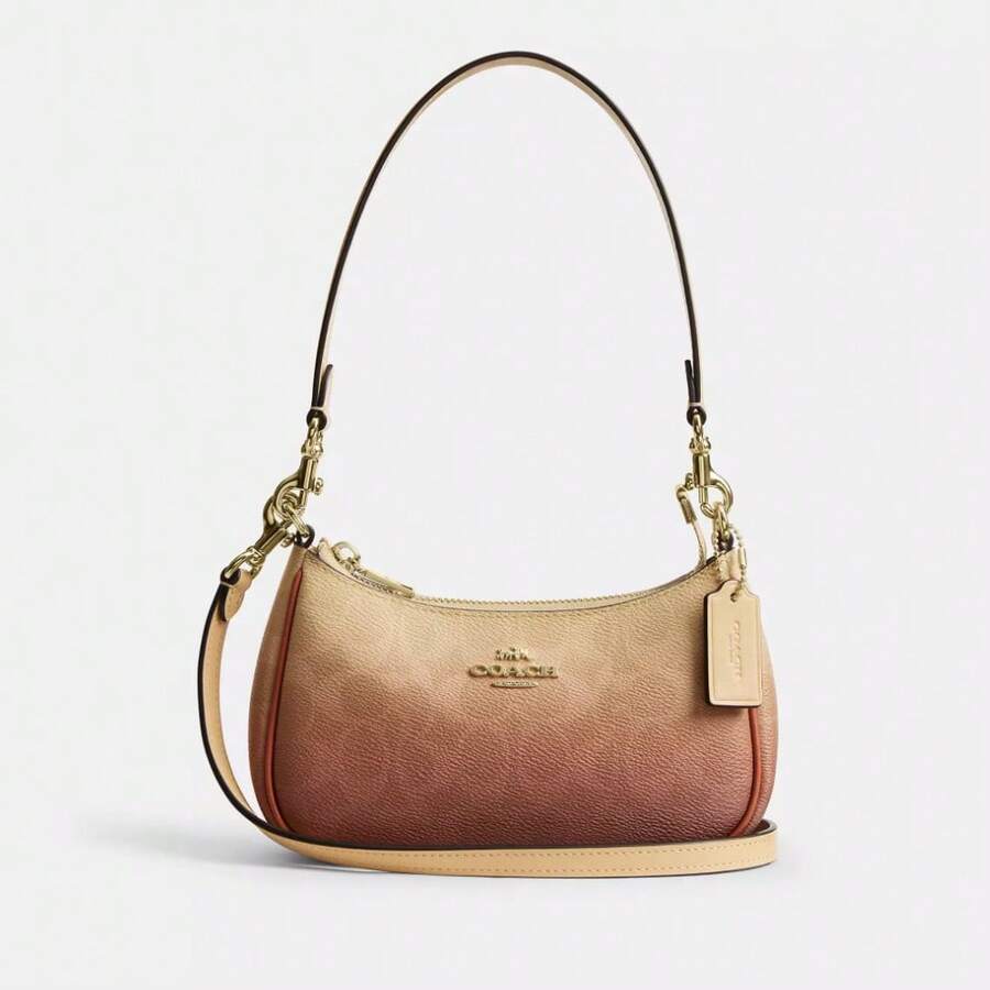 Coach Teri Mini Crossbody Bag - Hoàng hôn - Xem 1