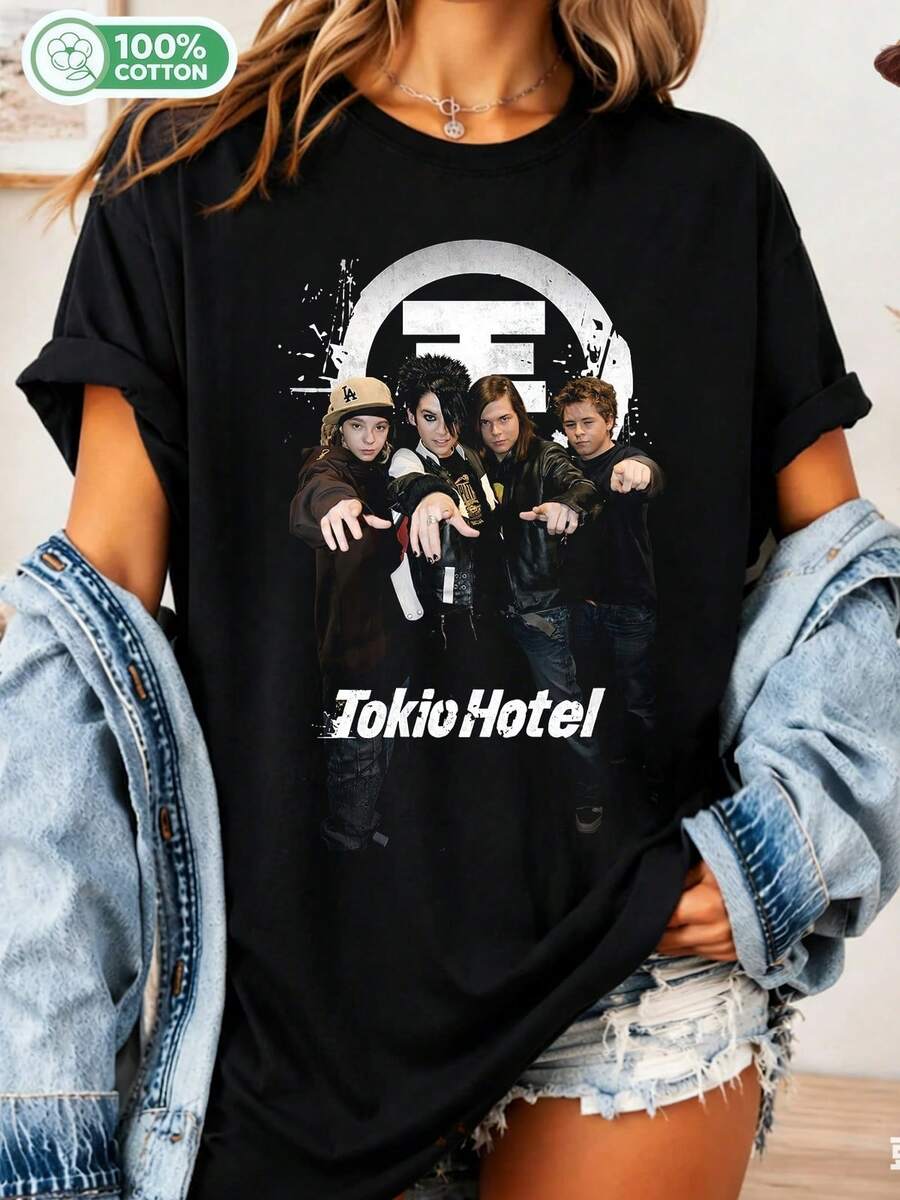 Women T-Shirts - Black - View 1