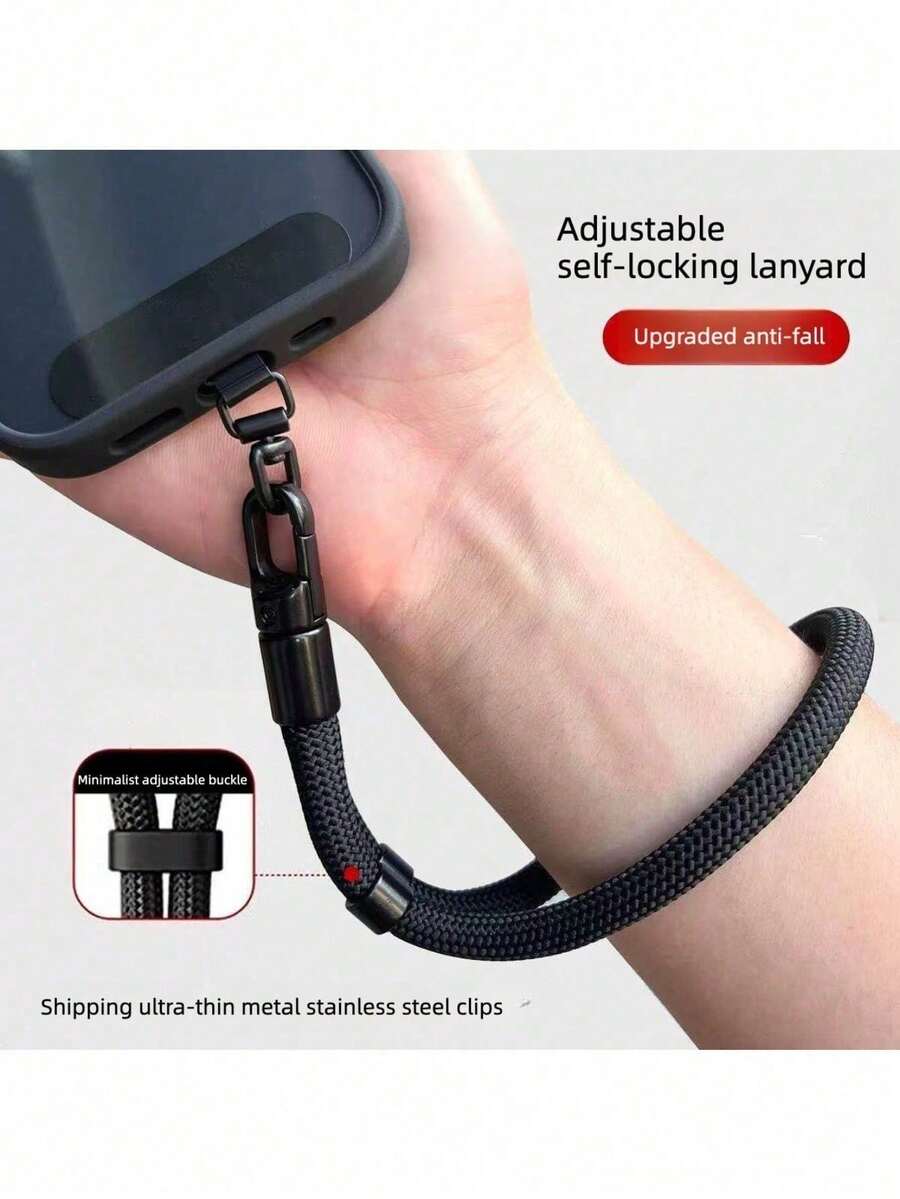 Dây đeo cổ tay điện thoại điều chỉnh được phiên bản nâng cấp 2026, phụ kiện treo điện thoại cao cấp, dây đeo chống thất lạc.