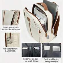 High-Quality Lightweight Backpack, Suitable For Teachers, Daily Commute, Work, Versatile Design, Large Capacity, Unisex,Y2k - Multicolor - View 4