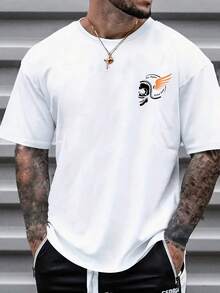 Camisetas de hombre para primavera y verano - Blanco - Ver 2