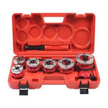 Pipe Threading Kit BSPT Thread Cutting Steel Threader Plumbers Set UK - PKQ1302-4 - View 9