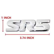 2X SR5 Emblem 4X4 Car Side Fender Rear Tailgate Decal Metal Sticker Badge Suitable For Tacoma Silver - 銀色 - 查看 2