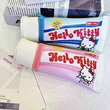 SANRIO 1个Hello Kitty牙膏造型铅笔盒，大容量文具袋，创意牙膏设计铅笔袋，学生桌面收纳袋，可爱卡通简约便携文具收纳袋 - 單件 - 查看 3