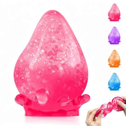 BANMASUN Water Drop Squeeze Toy, Slow Rebound Fidget Toy For Stress Relief And Sensory Stimulation, Super Soft Dough-Like Texture Squeeze Ball, Compact And Cute Portable Stress Relief Toy, Party Gift Game To Liven Up The Atmosphere, Gift For Classmates And Students