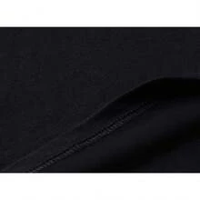 DANVOUY Camisetas Bonitas con Cuello en V para Mujer, Camisetas con Estampado de Letras Divertidas, Tops Gráficos - Negro - Ver 2