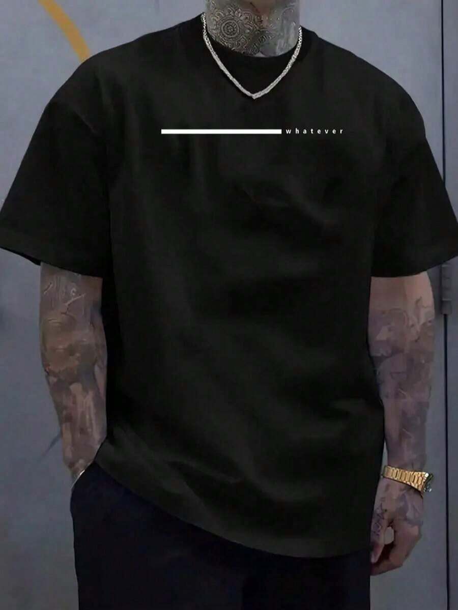 Camiseta hombre cuello redondo y manga corta. Estilo casual con estampados modernos y cómodos. Para hombres y mujeres, estilo pareja, pareja, camiseta de manga corta con estampado de moda