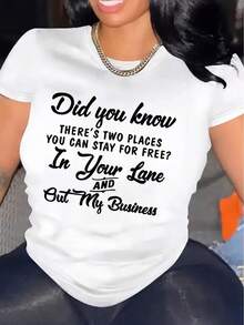 Dam-T-shirts - Vitt - Visa 6