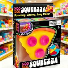 Fuzz Ball Stress Relief Squeeze Toy, Textured Squishy Fidget Ball For Adults & Teens, Anxiety Relief Sensory Toy For Office Desk - Màu hồng - Xem 12