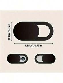 1/3/5 miếng dán che webcam siêu mỏng - Miếng dán bảo vệ riêng tư bằng PVC, phù hợp với nhiều thiết bị, dễ dán, thiết kế thời trang và kín đáo. - Nhiều màu - Xem 7