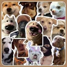 50pcs Cute Dog Expression Stickers, Waterproof Stickers Suitable For Phone Case, Laptop, Water Bottle, Refrigerator, Etc. - Sticker - View 2