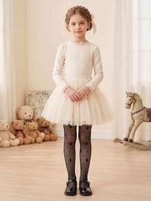 Bộ 6 chiếc quần tất thun co giãn họa tiết thỏ đen cho bé gái, quần legging dễ thương thường ngày, đồ tập nhảy mùa hè. - Nhiều màu - Xem 4