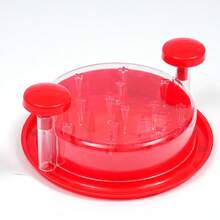 手动撕肉器，鸡肉/牛肉/猪肉撕碎工具，带透明盖和防滑底座，可放入洗碗机清洗的厨房小工具 - 黑色 - 查看 1