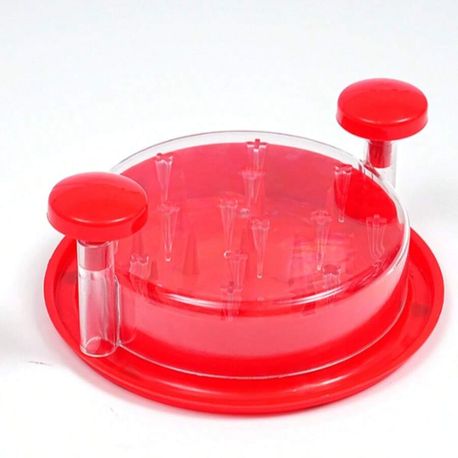 手动撕肉器，鸡肉/牛肉/猪肉撕碎工具，带透明盖和防滑底座，可放入洗碗机清洗的厨房小工具 - 黑色 - 查看 1