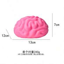 Extra Large Brain Squeeze Stress Relief Slow Rebound Squishy Toy - Where Did Your Brain Go? - View 8