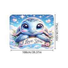 1 Piece Cartoon Stitch Pattern SUV Trunk Mat - Cute Design, Easy To Clean, Protects The Interior, Stylish And Durable, Suitable For Home Use - 1* - View 7