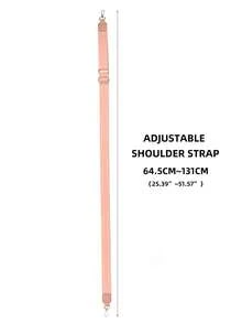 130cm Solid Diamond Pattern DIY Accessories, Adjustable & Replaceable Shoulder Strap, Multiple Colors Available, Made In Guangzhou - Multicolor - View 9
