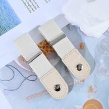 2/4 Peças Cinto com Cós Elástico, Cinto Ajustável Sem Fivela, Adequado para Denim, Cinto Elástico Invisível, Unissex, Cintura Emagrecedora - Design Confortável Sem Fivela, Ajustável e Elástico, Ajuste Perfeito para Denim e Calças - Realce o Contorno do Seu Corpo, Cinto Elástico Vintage - Sem Fivela, Ajuste Invisível, Unissex, Estiramento Confortável, Tamanho Universal - Multicolorido - Visão 7