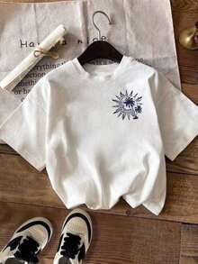 Camiseta de mujer para vacaciones, primavera y ropa de resort. - Blanco 4 - Ver 2