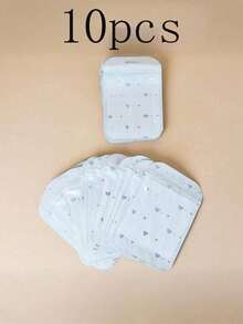 100/30/10pcs PVC Anti-Tarnish Transparent Jewelry Zipper Bags, Anti-Oxidation Small Zipper Pouches For Earrings, Necklaces And Jewelry - Multicolor - View 8