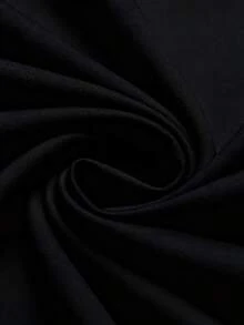 Camiseta de manga corta oversized con estampados de moda americana "Hombre de apoyo emocional, no toques", diseñada para hombres de talla grande, perfecta para primavera y verano con cuello redondo casual y tejido transpirable, talla grande - Negro - Ver 6