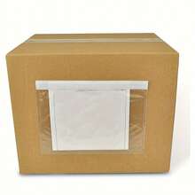 100 Clear Adhesive Top Loading Packing List Pouches, 4.5'' X 5.5'' Shipping Label Sleeves, Packing Slip Envelopes - List - View 5