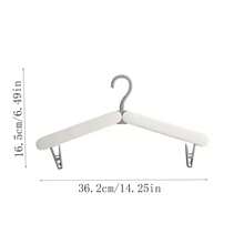 1pc Portable Foldable Clothes Hanger For Travel, Compact Drying Rack For Clothes Socks Underwear, Non-Slip Hanger Organizer Stand For Home Laundry Storage Solution Bathroom Accessory - Multicolor - View 13