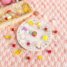 5Pcs Fruit Pinch Music, Q Play Soft Waxy Non-Stick Hands For A Long Time Without Deformation, Office Decompression With Small Toys, Decompression Between Classes, Playing With Soft Toys Cute. - Multicolor - View 5
