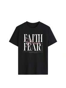 Women's Black Short Sleeve T-Shirt 2026 - Christian Praying Hands Print And "Prayer Works" - Vintage Faith Streetwear Style - Casual Summer T-Shirt - 黑色 2 - 查看 4