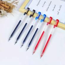 熱銷商品 - 熱銷商品 - 1/3/910/12 鑽尖凝膠筆，0.38mm 細尖，黑色/藍色/紅色可選 - 一款適合考試和辦公工作的細尖筆。書寫流暢且靈活 - 彩色 - 查看 5