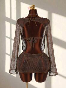 Lolita Dresses - Brown - View 1