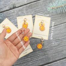 “感谢您点亮我的一天”——活力阳光钥匙扣——可爱教师礼物，适合挂在背包上，也可作为毕业礼物、奖品——表达对老师、同学和学生的感激之情 - 彩色 - 查看 8