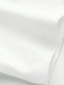 1 pieza de camiseta de manga corta para niñas con estampado de gato de dibujos animados y ramen, para verano, 210g, 100% algodón, los diseños están completamente impresos. Unisexo. - Blanco - Ver 4