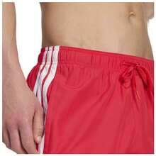 Adidas Men Athletic One-Piece Swimsuits - Red - View 3
