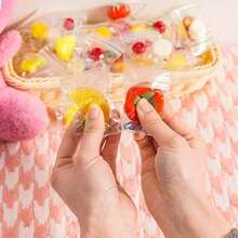 5Pcs Fruit Pinch Music, Q Play Soft Waxy Non-Stick Hands For A Long Time Without Deformation, Office Decompression With Small Toys, Decompression Between Classes, Playing With Soft Toys Cute. - Multicolor - View 7