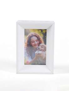 3-Inch Modern Minimalist Photo Frame, Desktop Mini 3" Picture Frame, Displays 2 Photos, Multi-Functional Decorative Stand - Multicolor - View 15