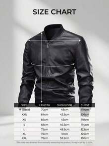 Men's Faux Leather Jacket, Valentine's Day Gift, Men's Bomber Jacket, Motorcycle Style, Retro Men's Leather Jacket, Suitable For Motorcycle Riding, Outdoor Activities, Suitable For Boyfriend, Husband, Professional Leather Jacket Design, Essential Men's Leather Jacket, Valentine's Day Gift, All-Season - 黑色 - 查看 5