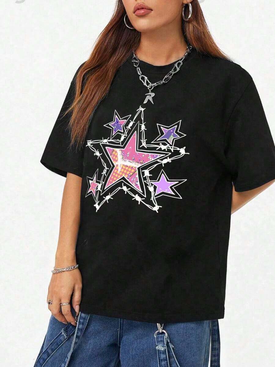 1 Pieza de Moda Casual para Hombres y Mujeres, Regalo Personalizado con Tema de Gato - Camiseta Personalizada para Mujer, Imprime tu Eslogan Exclusivo, Añade tu Propio Texto/Imagen (Patrón de Insignia/Logotipo de Empresa/Foto Familiar/Selfie). A la moda, hippie, casual, estilo minimalista. Ropa Masculina Personalizada y Única, Guardarropa Compacto, Ropa Básica/Urbana para Hombre. Regalo ideal para novio, familiares, amigos, adecuado para cumpleaños, vacaciones, escuela/competencias, deportes/escalada, también adecuado para la moda de otoño y eventos urbanos. Black Summer es versátil, fácil de combinar, adecuado para el uso diario, el estilo urbano, conjuntos de vacaciones y ropa de fin de semana. - Negro - Ver 1