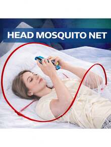 Portable Mosquito Net Tent (With Frame & Net Cover) - Quick Setup, Suitable For Camping, Bedding, Sleeping Bags/Outdoor Use, Compact Anti-Insect Net, Suitable For Travel, Emergency Shelter, Washable Design - A - View 13