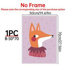 1/6件套帆布墙画海报,适用于房间家居装饰,美观大方,可选画框,可用于房间装饰、卧室装饰、婴儿房装饰、客厅装饰、办公室装饰等。 - 彩色 - 查看 23