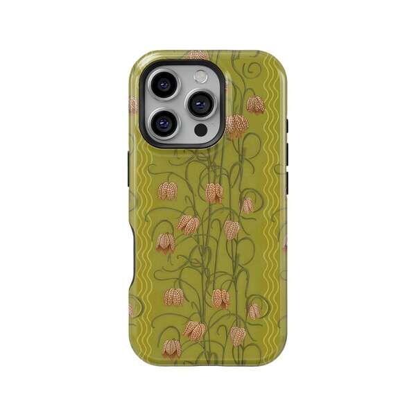 Ốp điện thoại phong cách William Morris cổ điển, họa tiết hoa, kiểu Art Nouveau, tương thích với iPhone 17 16 15 14 13 12 11 Pro Max