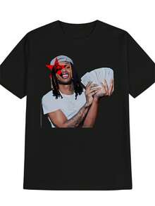 Men T-Shirts - Black - View 7