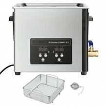 15 L Ultraschallreiniger, professionelle Ultraschallreinigungsmaschine mit Reinigungskorb & Digitalanzeige, 240 W Edelstahl 40 kHz Industrielle Reinigungsmaschine für Teile Vergaser Instrumente - 15 l - Übersicht 8