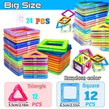 100pcs Magnetic Building Blocks, STEM Magnetic Sensory Toys, Suitable For Boys And Girls, Children's Magnetic Construction Toys For Brain Development, Preschool And Kindergarten - Multicolor - View 16