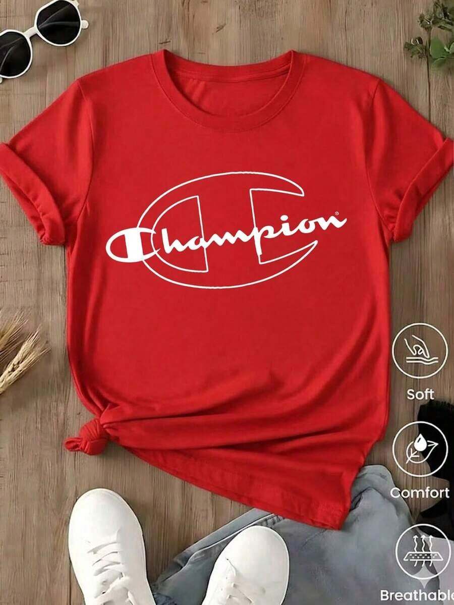 1 Pieza Moda Informal Para Hombres Y Playera de Mujer para Mujer con Gráfico de Margarita Cóctel Club, Camiseta Blanca con Frase Divertida Guardar Agua Bebida Margs" Blusa de Manga Corta para Verano y Playa, Estilo Informal y Juvenil Regalo para Amigas. Versátil, fácil de combinar, para uso diario, estilo urbano, ropa de vacaciones, ropa de fin de semana. - rojo.. - Ver 1