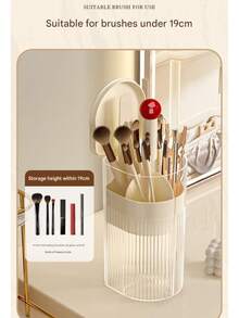 Tempat Penyimpanan Kuas Makeup Otomatis, Organizer Makeup Anti Debu, Kotak Penyimpanan Meja Rias Mewah, Cocok untuk Pensil Alis, Lipstik, Alat Kosmetik, Dekorasi Kamar Tidur, Perlengkapan Sekolah. - MultiWarna - View 10