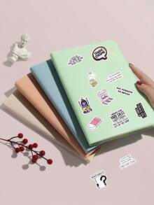 90 Pcs Funny Roast Stickers – Relatable Sarcastic Quotes For Young People, Waterproof & UV-Resistant For Kindle, Laptop, Cups & Journal Decoration, Scrapbook Supplies, Office Desk Accessorries, Student Essentials - Multicolor - View 5