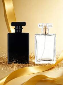1 pieza Botella de perfume recargable de vidrio, diseño portátil a prueba de fugas, atomizador de perfume de vidrio recargable de 30ml para viajes, botella rociadora de niebla fina, recipiente de muestra de artículos de tocador, adecuado para viajes y muestras cosméticas, dispensador de fragancias - Botellas dispensadoras - Ver 5