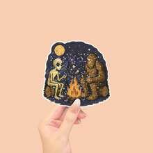 Hình dán trang trí lửa trại chủ đề Người ngoài hành tinh và Bigfoot: Hình dán vinyl chủ đề sinh vật huyền bí phong cách Grunge - Phim Ngôi Sao - Xem 11